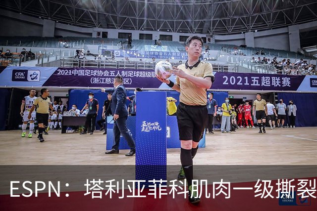 ESPN：塔利亚菲科肌肉一级撕裂，至少缺席世界杯前两场小组赛